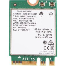 AX210NGW WiFi Card Wifi 6E M.2 Laptop Wireless Card for Win 10/11 64Bit 2 4G/574Mbps 5G/2400Mbps 6G/2400Mbps Bluetooth 5.3 WPA3 Network Security