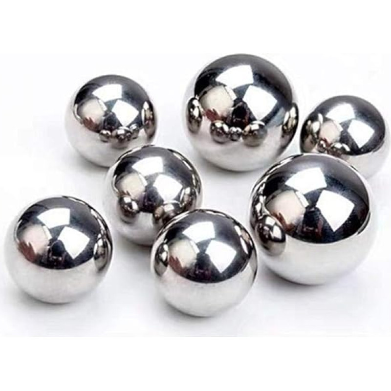 Tikslieji rutuliukai, plieniniai rutuliniai guoliai 3,5-7,0 mm, 1000 vienetų (6,25 mm)