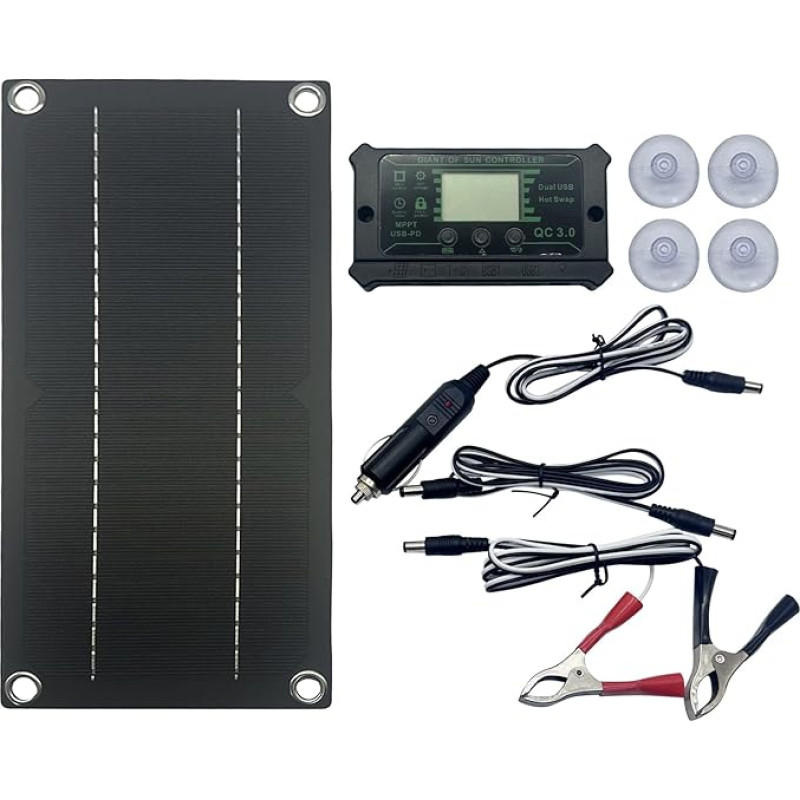 Solar-Epoxid-Paneel, Polysiliziumplatte, 600 W, 100 A, Solarpanel mit Draht, tropfende Klebstoffe, Platte, Power-Zubehör, einfach zu bedienen