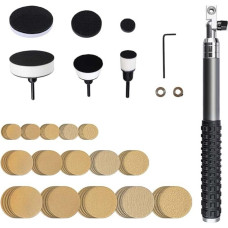 Schüsselschleifer-Set, Holzdrechsel-Schleif-Set für effiziente Verwendung zu Hause in der Werkstatt, 75 Stück, kompatibel mit Holzdrehmaschinen-Werkzeugen