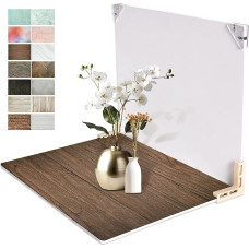 EMART Produktų fotografijos fono rinkinys 40x29cm 7 dalių dvipusis stalviršio mažų nuotraukų stendų fonas Rekvizitai, skirti stulbinančioms maisto produktų ir papuošalų nuotraukoms