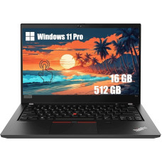 Lenovo Thinkpad T14 (1 kartos) nešiojamasis kompiuteris su jutikliniu ekranu, 14 colių FHD verslo nešiojamasis kompiuteris, 