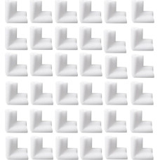 Eckenschutz aus verdicktem Schaumstoff, 24/36 Stück, Schutzhüllen für Rahmenverpackungen und Haushaltsgegenstände, Stoßdämpfung, zuverlässiger Schutz für TV-Spiegel, Sicherheit zu Hause (36 Stück)