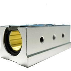 Öffnungs- und Kastentyp Linear Fiber selbstschmierendes Lager Aluminium-Lagerschieber SBR10L-50L(Gold,J-SBR50L)