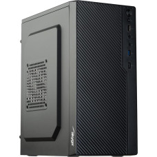Micro ATX Akyga AK36BK Gehäuse 1x USB 3.0 schwarz ohne PSU