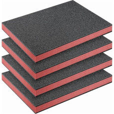 Mehrzweck Polyurethan Schaumstoff Pad 4er Set Elastische Materialien Geräuschreduzierung Tragbare Designs Flexible Schaumstoffplatte Für Heimprojekte