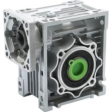 Schneckengetriebe NMRV050 Schneckengetriebe 1:7,5/10/15/20/25/30/40/50/60/80/100 Übersetzungsverhältnis 14 mm/19 mm Eingangswelle Getriebegetriebe(Ratio 15,Input19 for name42)