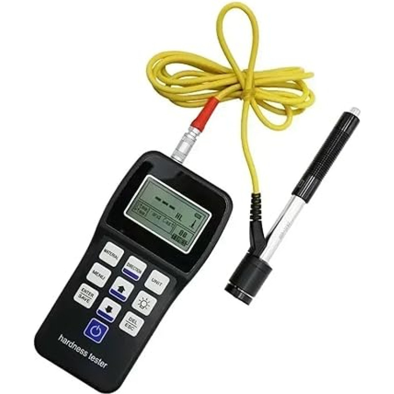 Härteprüfgerät, Leeb-Härteprüfgerät, Tragbares Rückprallmessgerät, Durometer HL, HB, HB, HRB, HRC, HRA, HV, HS For Metallstahl Ohne Standardblock
