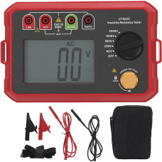 UT502C izoliacijos varžos matuoklis, skaitmeninis grandinės nuotėkio detektorius, didelio tikslumo daugiafunkcinis elektros įrangos testeris, skirtas kabelių gamykloms, pastotėms, elektrinėms,