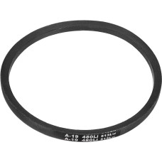 10 Stück A19 umwickelter Gummiriemen, A-Abschnitt Keilriemen, 53,3 cm Außenumfang x 1,3 cm Breite x 0,8 cm Dicke, industrieller Kraftübertragungsriemen