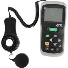 DT-1308 Photometer, digitales Beleuchtungsstärkemessgerät, multifunktionales Handlichtmessgerät, tragbares Lichttestgerät für den Außenbereich, zur Messung der
