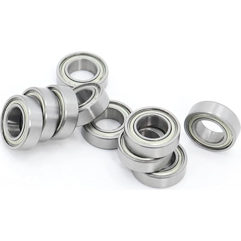 Lager, MR137ZZ Lager 10 Stück 7 * 13 4 mm ABEC-9 Miniatur MR137 Z ZZ Kugellager 1370 MR137Z,Verbesserte Haltbarkeit
