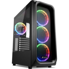 Sharkoon TK5M RGB, žaidimų kompiuterio korpusas