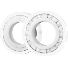 1 Stück 6011 Vollkeramik-Kugellager 55x90x18mm, Zirkonoxid (ZrO2), Miniatur, PTFE-Käfig, Präzisionsmaschinen, Labor, Medizintechnik, Hochgeschwindigkeitsanwendungen
