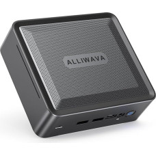 ALLIWAVA Mini PC AMD Ryzen 7 5800U (8C/16T up to 4.4 GHz) 32GB DDR4 512GB NVME SSD Mini Desktop Computers, AMD Radeon Graphics 2000MHz, Dual HDMI and USB-C 4K Output, WiFi6/BT5.2