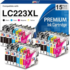 Starink LC223 XL spausdintuvo kasetės suderinamos su Brother LC223 LC221 XL kasetėmis, skirtomis Brother MFC J5320DW J4420DW J4620DW J480DW J5620DW J5720DW J680DW J4625DW J880DW J5625DW DCP J4120 DW DW J562