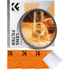 K&F CONCEPT kintamas 77 mm žvaigždžių filtras 4 taškai 8 taškai žvaigždžių šviesos efektams (Nano-Klear)