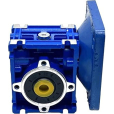 NMRV030 sliekinis reduktorius Kompaktiškas 90x90 mm flanšas su 12 mm įėjimo anga 14 mm išėjimo anga Metalinė pavara