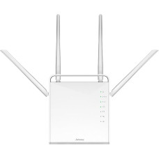 Stiprus dviejų dažnių Gigabitinis maršrutizatorius 1200 Wi-Fi belaidis ryšys - greitis iki 1200 Mbps, 4 išorinės antenos, 4x LAN prievadas