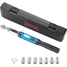 Digitaler Drehmomentschlüssel, 3/8 Zoll, bidirektionaler Ratschenkopf, professionell, verstellbar, Fahrradreparatur-Handwerkzeuge, 1,5-30/4,2-85 Nm(1.5-30 N-m)
