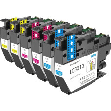 LC3213 Printer Cartridges Compatible with Brother LC-3213 LC-3211 Cartridges Multipack (2 x Cyan, 2 x Magenta, 2 x Yellow) for DCP-J572DW DCP-J772DW DCP-J774DW MFC-J890DW MFC-J491DW
