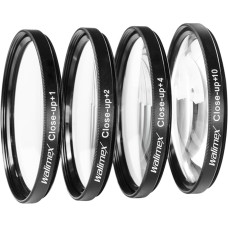 Walimex 17858 Close Up Macro Lens Set 62 mm Including 0.0125 Dioptres
