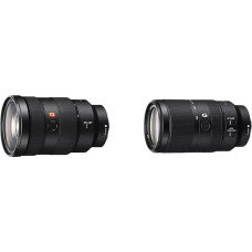 Sony FE 24-70 mm f/2.8 GM | Full Frame, Mid Class, Zoom Lens (SEL2470GM) & E 70-350mm f/4.5-6.3 G OSS | APS-C, Super Telephoto Zoom Lens (SEL70350G)