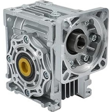 Schneckengetriebe-Geschwindigkeitsreduzierer RV040 Eingang 14 mm Ausgang 18 mm Verhältnis 5:1 bis 100:1(60x60 mm, santykis 40:1)