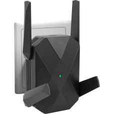 WiFi 6 WLAN Amplifier, AX3000 WLAN Repeater, 5GHz to 2400M, 2.4GHz to 600M, WiFi Amplifier with LAN Ethernet Connection, Compatible with All WiFi Devices, Covers up to 12000sq.ft 99+ Devices