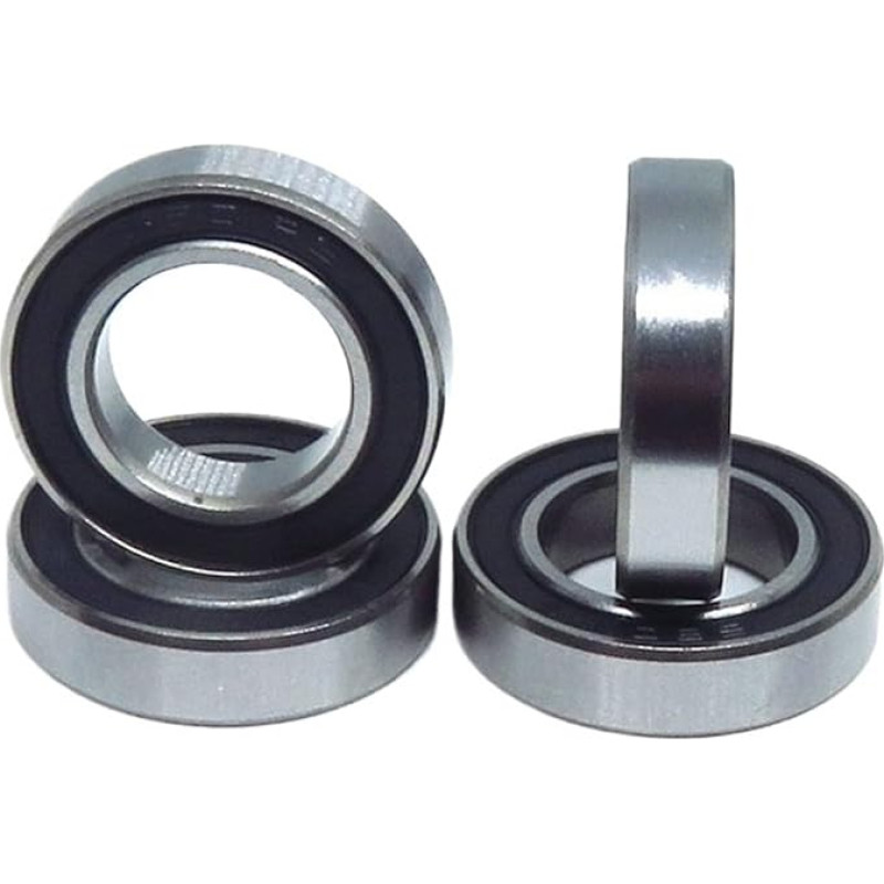 Kugellager 6900-2RS 10 x 22 x 6 mm, metrinis Dünnprofil 6900 2RS Kugellager 6900RS 61900 2RS 10 x 22 x 6 mm Kugellager (6000-2RS 10 x 26 x 8 mm), 2 Stück