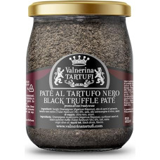 Valnerina Tartufi Paté with black truffle truffle paté | mushroom sauce mushroom sauce, truffles, black olives | glass 500 g