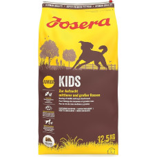 JOSERA Kids (1 x 12,5 kg) maistas vidutinių ir didelių veislių šuniukams | Be kviečių | Super Premium sausas maistas augantiems šunims | Pakuotė po 1 vnt.