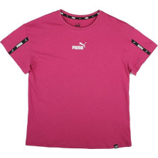 PUMA Girls' Power Tape Tee G Relaxed