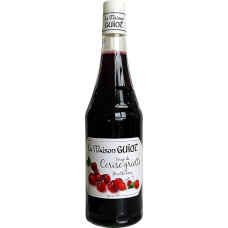 Sirop de Cerise Griotte, Cherry Syrup, Syrup Sour Cherries from France 0.7 L