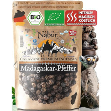 Nabür - 500 g Organic Black Pepper from Madagascar, Animal, Floral, Woody Note, First (500 g)