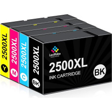 LeciRoba 2500XL Compatible with Canon PGI-2500XL 2500XL Ink Cartridges with Canon Maxify iB4000 iB4050 iB4150 MB5000 MB5050 MB5100 MB5150 MB5155 MB5300 MB5350 MB5400 0 MB5450MB5455 Printer (4-Pack)