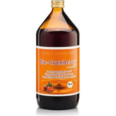 Sanct Bernhard ekologiškos spanguolių sultys, 1 litras