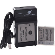 DSTE NB-4L ličio jonų akumuliatorius (2 pakuotės) + mikro USB įkroviklis, suderinamas su 