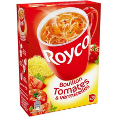 Minutės sriubos sultinys su pomidorais ir vermišeliais 60g Royco (4 pakuotės)