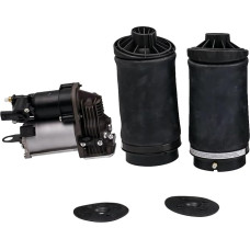 Luftfedertaschen Kompatibel Mit Benz Für R-Klasse W251 2006 2007 2008 2009 2010 2011 Luftfederung Hinten, Luftpumpe 2513202704 2513200425