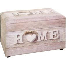 HAKU Möbel dirbtinės odos MDF sėdynė 65 cm x 42 cm x 40 cm pramoninio stiliaus