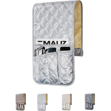 Nuotolinio valdymo pulto laikiklis sofos porankiui, skirtas sofos porankiui, organizatorius PU Vandeniui atsparus neslystantis lovos laikiklis su 5 kišenėmis mobiliajam telefonui, televizoriaus nuotolinio valdymo pultui