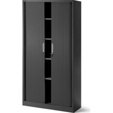 Jan Nowak by Domator24 T001 Roller Shutter Spinta / Dokumentų spinta / Biuro spinta / Universali spinta / Roller Shutter Spinta / Užrakinama 185 cm x 90 cm x 45 cm