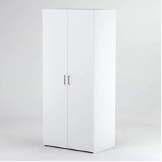 SPACE Šiuolaikinio stiliaus kambario spinta - Blanc mat - L 78 cm