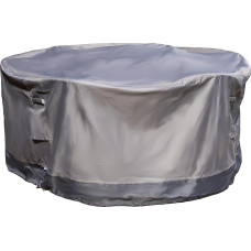 Maypole 600D Oxford Heavy Duty Water Resistant PVC Lined 6 Seater Round Table Chair Cover