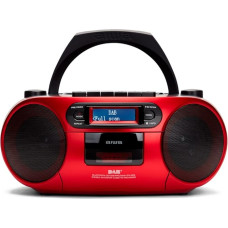 AIWA BBTC-660DAB/RD Boombox DAB+ Raudona