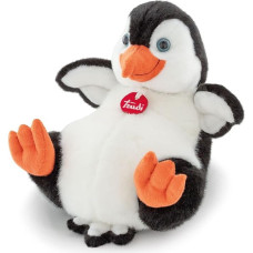 Trudi TUDC3000 Classic Plush Toy Penguin Pino Approx. 19 cm, Size M, High-Quality Stuffed Toy with Soft Materials, Plush Toy with Realistic Details, Washable, Cuddly Toy for Children, Black/White