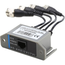 UHPPOTE 4CH HD Passiv Video Balun Transceiver BNC zu UTP RJ45 CCTV Über Twisted Pairs