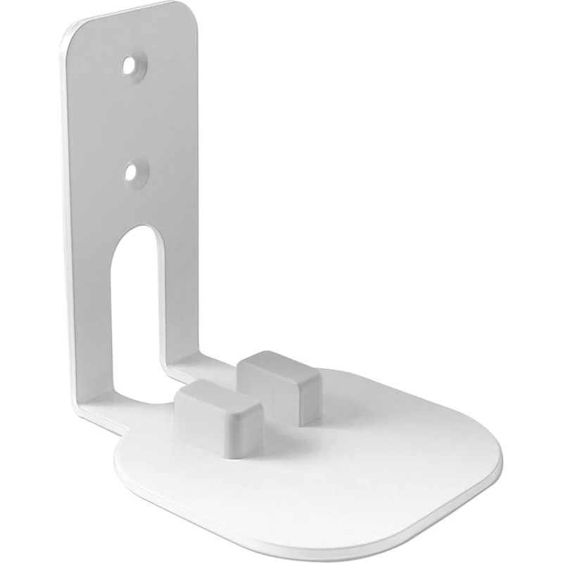 SX-Concept® - Wall Mount for Sonos One/Sonos One SL/Sonos Play 1 | Straight Version | Super Room Sound & Space-Saving | Made in Germany White