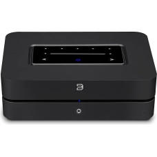 Bluesound Powernode Wireless High Resolution Multiroom Music Streamer Amplifier - Black